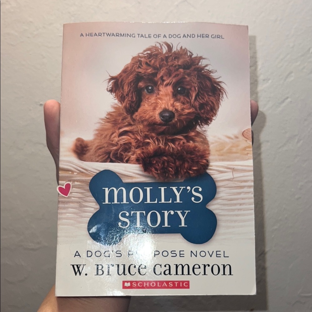 Vintage Scholastic Book Fair Mollys Story A Dogs Purpose Labradoodle Book Kids